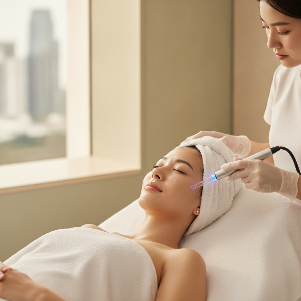Korean non-invasive facial in Singapore guide, YL Beauty Aesthetics Tanjong Pagar