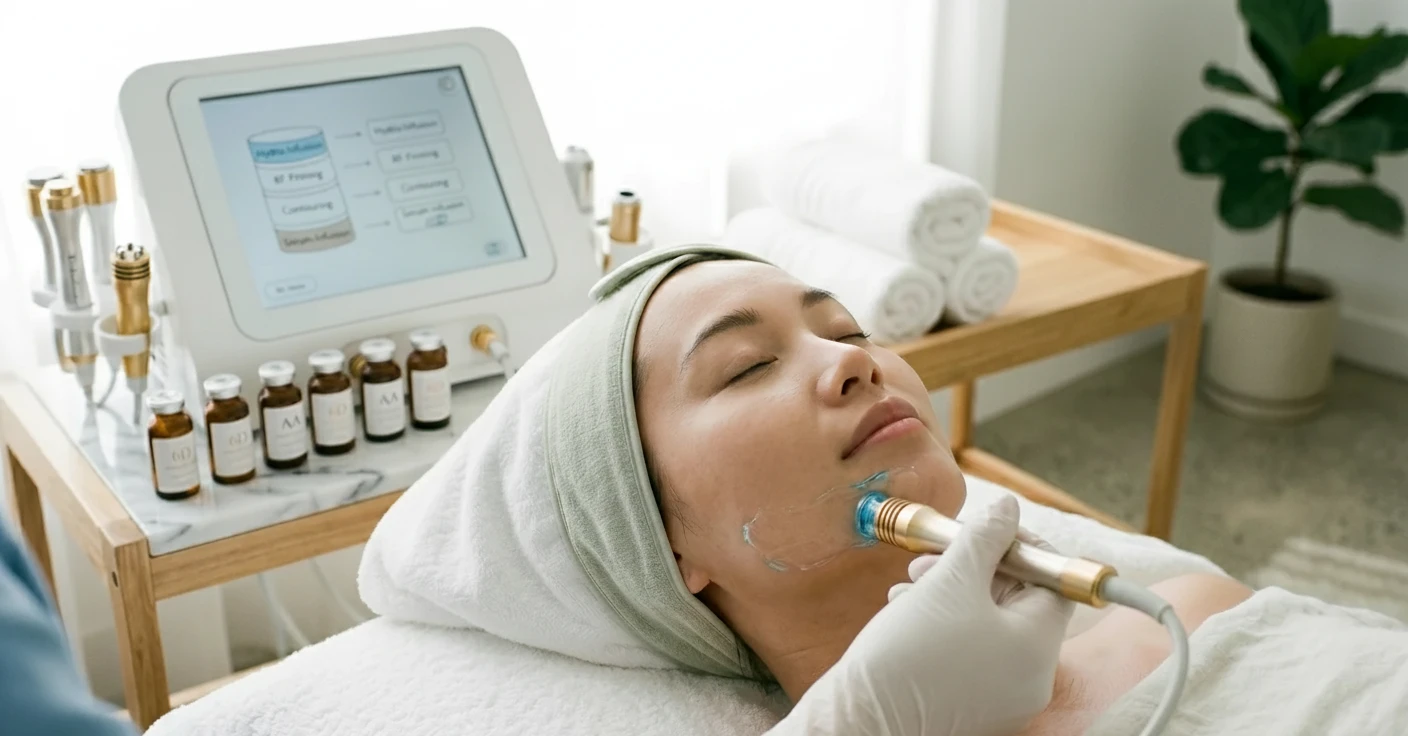 6D Angie Hydro Anti-Ageless Contour flagship facial at YL Beauty Aesthetics