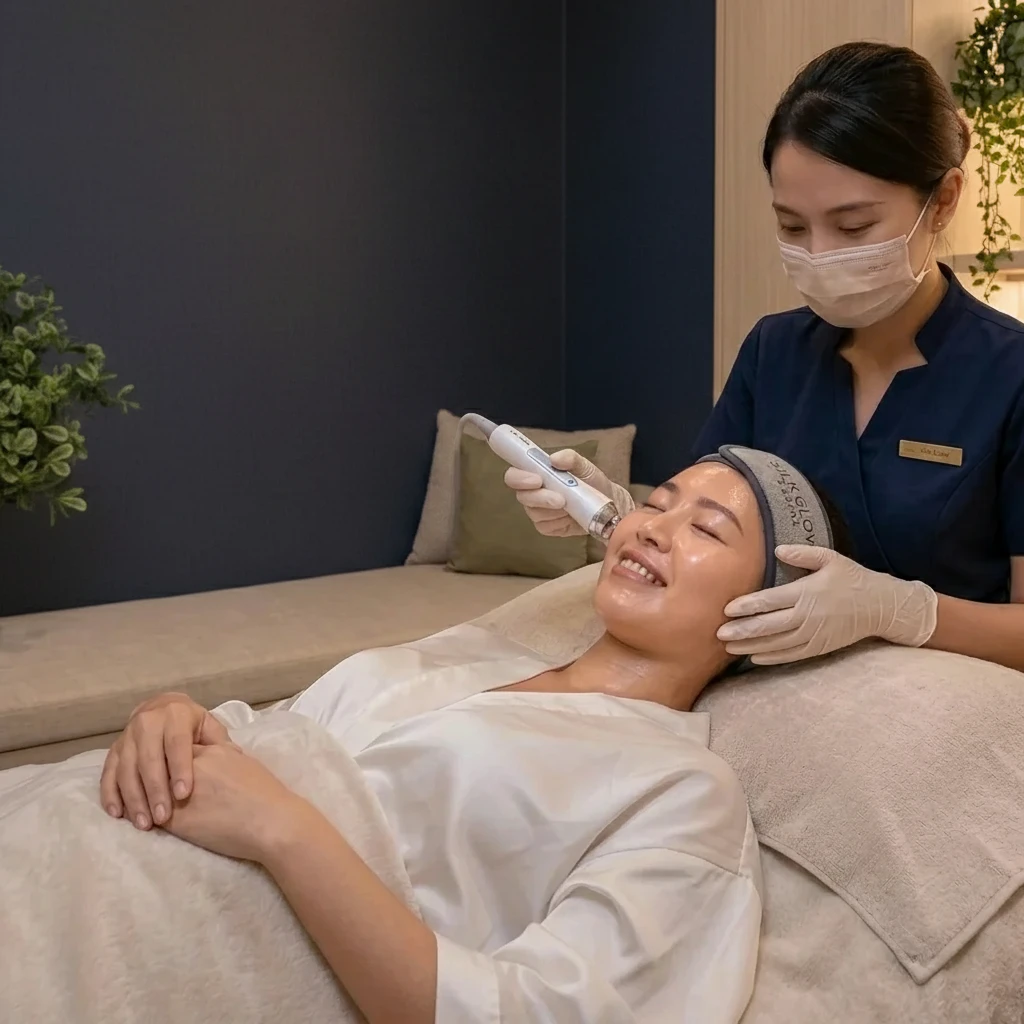 Korean facial treatment at YL Beauty Aesthetics Tanjong Pagar