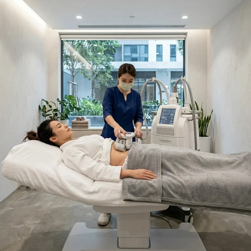 Body sculpting and contouring treatment YL Beauty Aesthetics Tanjong Pagar